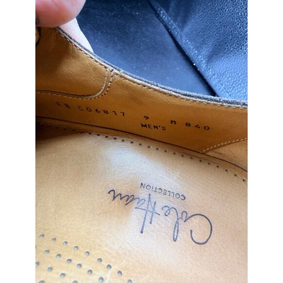 Cole Haan Suede Oxford Shoes Brown Men’s 9 Dress Casual Italy main image 13
